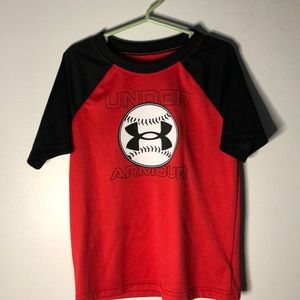 EUC Under Armour boy’s dri-fit shirt size 6